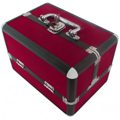 CA4P KUFER 25x17x17cm PURPUROWY KOSMETY