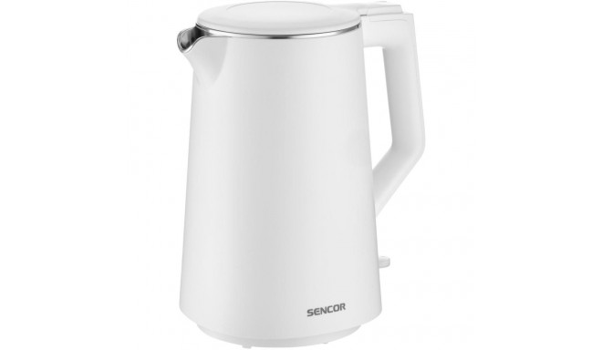 Double wall kettle Sencor, white
