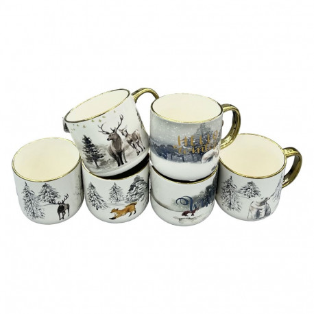 Mug ALBERI H9,5cm 450ml, mix