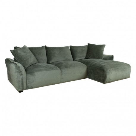 Corner sofa DIVI RC, mint green