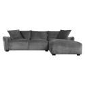 Corner sofa DIVI RC, grey