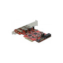 PCIe x4 laienduskaart 1x USB 3.2 Gen 2 USB-C, 2x USB-A, 1x sisemine USB 3.2 Gen 1