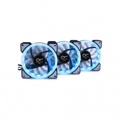 Eiszyklon Aurora LUX Digital RGB - 3er Kit 120x120x25mm (3er Pack, inkl. Digital RGB LED Controller,
