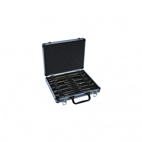 Bohrer-Meißelset D-42400, SDS-plus, 13-teilig, Meißel- & Bohrer-Satz
