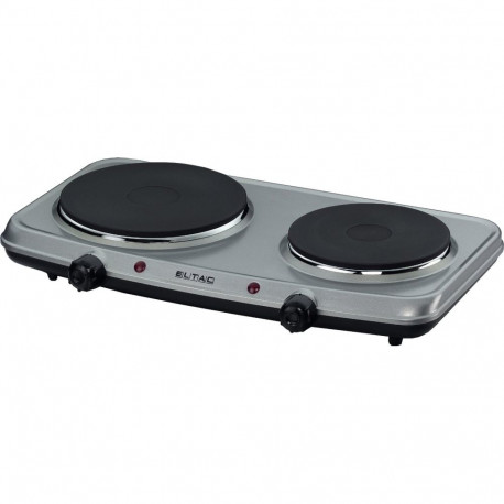 ELTAC keeduplaat DK 28 2.500W Ø14,5cm/Ø18cm, hõbedane
