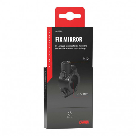 Peegli kinnitus juhtrauale  22 mm, M10