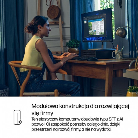 HP ProDesk 4 SFF G1i Desktop AI PC Intel Core Ultra 7 265 16 GB DDR5-SDRAM 1 TB SSD Windows 11 Pro B