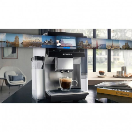Siemens TQ715R03 EQ700 espresso machine (silver; 1500 W)