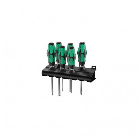 Kraftform kruvikeerajate komplekt koos hoidikuga, 6tk