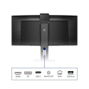 Philips P Line 346P1CRH/00 LED ekraan 86.4 cm (34") 3440 x 1440 pikslit ultralai Quad HD must