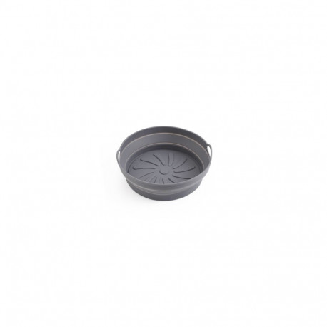 AD 6734 Tacka silikonowa do frytkownicy powietrznej | okrągła | 20,3 cm | wielokrotnego użytku | sil