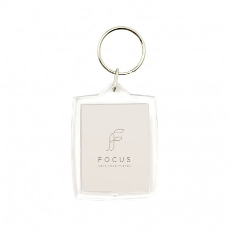 Focus Acrylic Key ring 3,5x4,5 cm