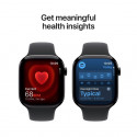 Apple Watch 11 GPS 42mm Sport Band M/L, jet black/black (MEQU4ET/A)