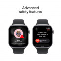 Apple Watch 11 GPS + Cellular 46mm Sport Band M/L, space gray/black (MFCA4ET/A)