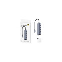 Cudy UH500 interface hub USB 3.2 Gen 1 (3.1 Gen 1) Type-C 5000 Mbit/s Grey, Silver