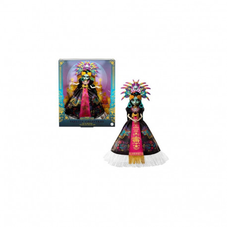 Monster High Skelita Calaveras Collectible Doll, Día de Muertos 2025, Aztec-Inspired Gown