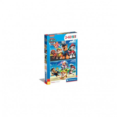 Clementoni Supercolor Paw Patrol Jigsaw puzzle 60 pc(s) Cartoons