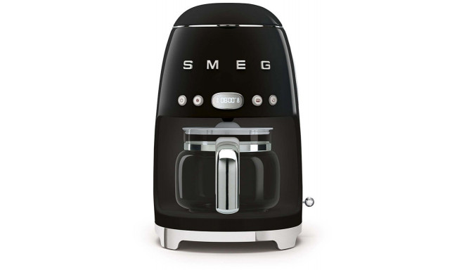 SMEG coffee machine DCF02BLEU, black
