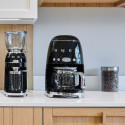 SMEG coffee machine DCF02BLEU, black