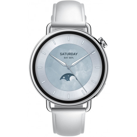 Xiaomi Watch S4 41mm, valge/nahk