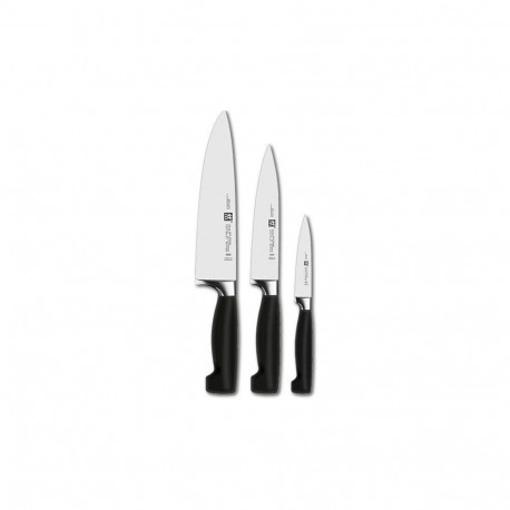 "Zwilling 35048-000-0 Messer-Set, 3-tlg., Spick-/Garnier-, Fleisch-, Kochmesser"