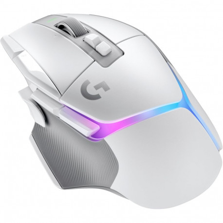 Logitech G G502 X PLUS valge optiline juhtmevaba hiir 2.4 GHz USB Logitech Lightspeed vastuvõtja