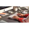 "Logitech MX Mechanical Mini for Mac Minimalist Wireless Illuminated Keyboard - PALE GREY - (DEU) - 