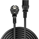 "LINDY IEC-Netzkabel 0.7m Schuko-Winkelst. IEC320C13"