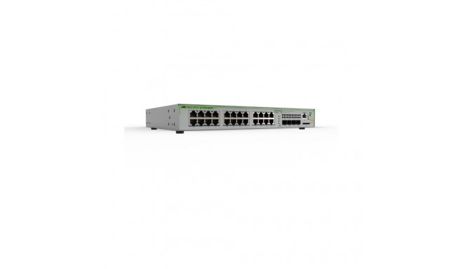 "ALLIED 16x 10/100/1000T POE+ ports & 2x combo ports 247W POE capacity Fixed one AC power supply EU 