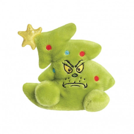 Grinch - Pluszowa maskotka Grinch w kształcie choinki świątecznej 13 cm z kolekcji Palm Pals