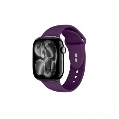 Crong Liquid - Pasek do Apple Watch 44/45/46/49 mm (śliwkowy)