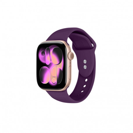 Crong Liquid - Pasek do Apple Watch 38/40/41/42 mm (śliwkowy)