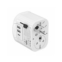 Grounded universal trav adapter 15W