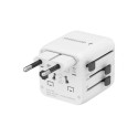Universal travel power adapter