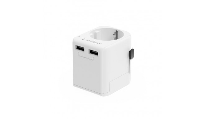 EU to Universal travel adapter 12W
