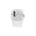 Universal travel power adapter 4 detach. plugs