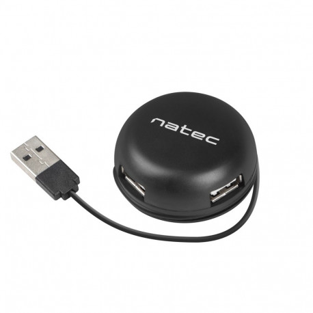 Hub USB 4 port Bumblebee USB 2.0 black