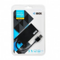 HUB USB 3.0 black 4-ports Slim
