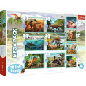 TREFL Puzzle Dinosaurs 10 in 1 set