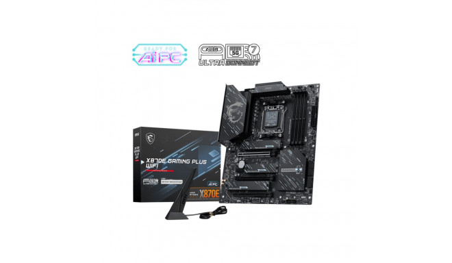 MSI X870E GAMING PLUS WIFI emaplaat AMD protsessoripere AM5 pesa DDR5 UDIMM toetatud kõvaketta liide