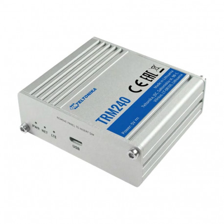 Teltonika | LTE Modem | TRM240 | No Wi-Fi | Mesh Support No | MU-MiMO No | 2G/3G | Antenna type 1xSM