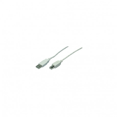 Logilink | USB 2.0 A to USB 2.0 B Cable | USB A male | USB B male