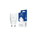 3MK Hyper Charger 20W White 1x USB-A 1x USB-C 3 A