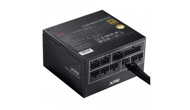 Power Supply|ADATA|CORE REACTOR II VE|ATX 3.1|750 Watts|Efficiency 80 PLUS GOLD|PFC Active|MTBF 1000