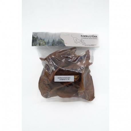 Koerustükk seakõrvad koerale 10tk