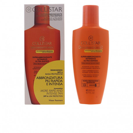 Collistar intensiivne ülikiire päevitusvõimendi SPF6 200ml