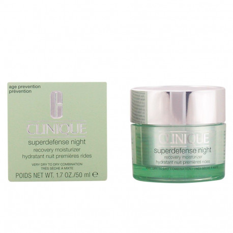 CLINIQUE SUPERDEFENSE NIGHT recovery moisturizer I/II 50 ml