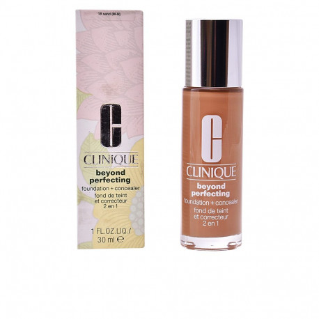 Clinique jumestuskreem ja peitekreem Beyond Perfecting, #18-sand