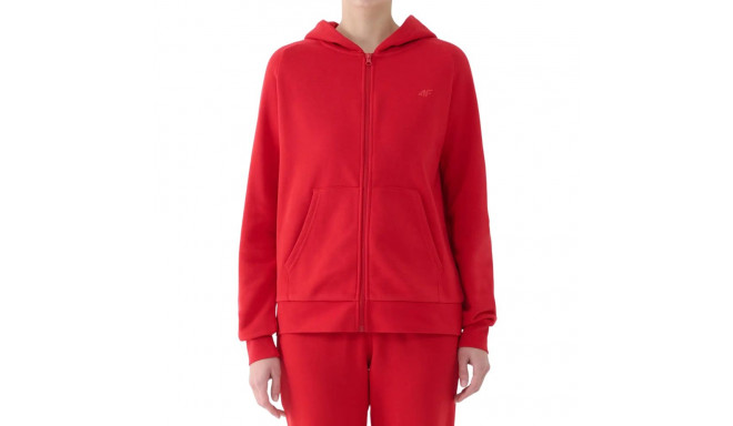 Bluza damska 4F F1763 czerwona 4FWMM00TSWSF1763 062S 2XL