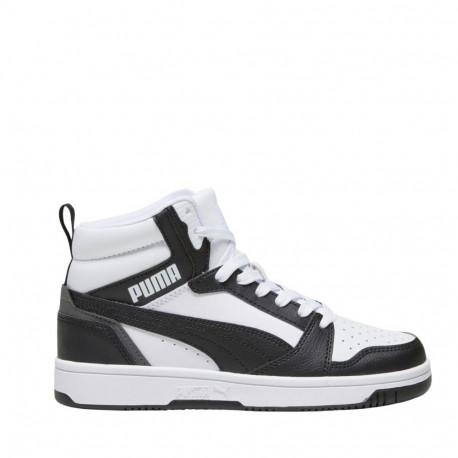 Puma lastejalatsid Rebound V6 Mid 393831 01 37,5, valge-must